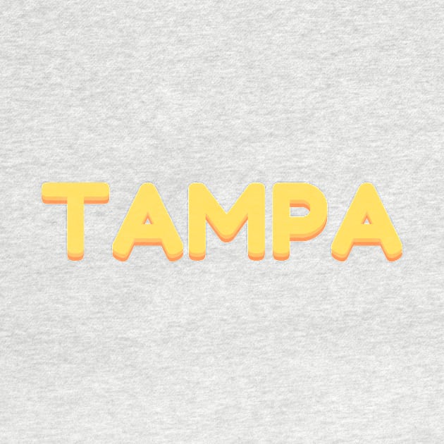 Tampa Sunset by Toad House Pixels